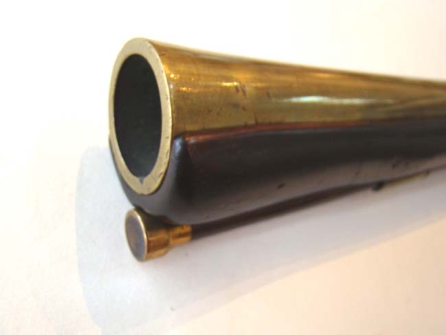 An Historically Important Flintlock Naval blunderbuss circa 1796-1802 used onboard HMS ELEPHANT, Vice-Admiral Nelson's flagship during the Battle of Copenhagen in 1801. — image 7